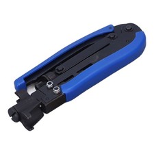 New Coaxial Compression Tool Coax Cable Crimper Set Ergonomic Handle Comfortable
