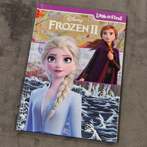 Disney Frozen II Look and Find Book Elsa Anna Olaf Kristoff Sven