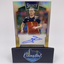 THOMAS VERMAELEN 2016-17 Panini Select Signatures Auto #087/199 #S-TV Belgium