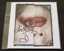 Lady Gaga SIGNED Mayhem CD Art Card AUTOGRAPHED No CD