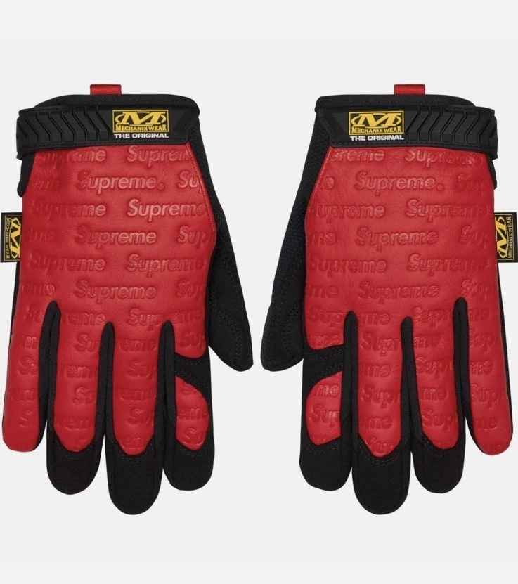 BNWT Supreme Mechanix Wear Gloves Red Small