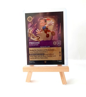 Lorcana Pinocchio An Fäden geknüpft 61 Foil Legendary Domäne von Dschafar NM