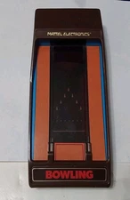 Vintage  Mattel Electronic Bowling Handheld Table Top Video Game. Works.