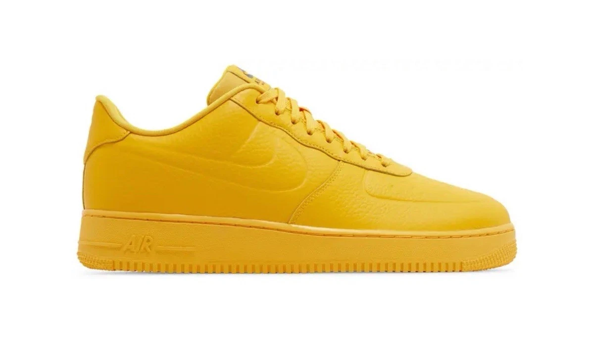 Nike Air Force 1 '07 Black University Gold for Sale | Authenticity
