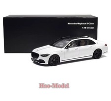 AR 1/18 Maybach S-Class Benz S680 Night 2023 Alloy Diecast Model Car Display Toy