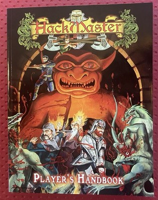 HACKMASTER: PLAYER'S HANDBOOK - K&C 2100 ... Kenzer & Co. - 4th Edition