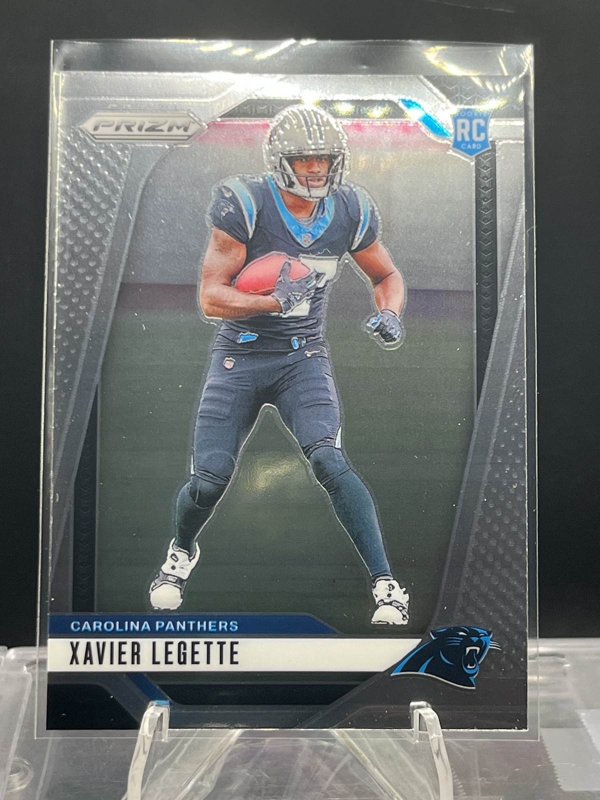 Xavier Legette 2024 Panini Prizm #398 RC Carolina Panthers