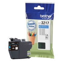 Brother LC-3217C Cyan Original Tintenpatrone 7,2 Ml Blau Ca. 550 Seiten LC3217C