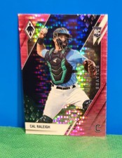 2022 Panini Chronicles - Phoenix Cal Raleigh #12 Pink Pulsar (RC)