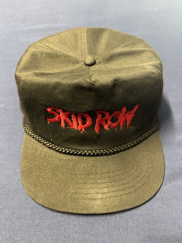 Vintage 80s Skid Row GTFO Concert Tour Snapback Hat