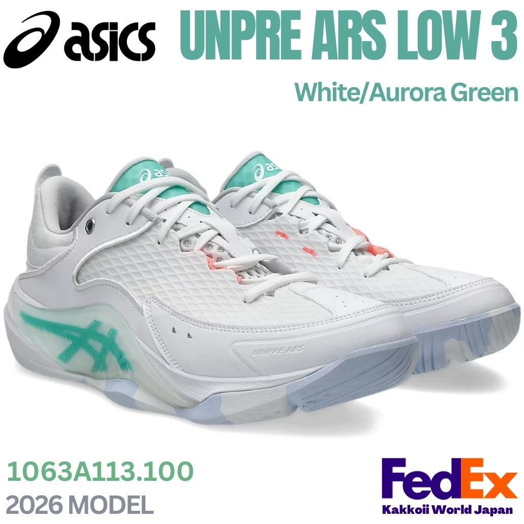 Unpre Ars Low 3 White/aurora Green 1063a113.100 2026 New