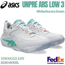 Asics Basketball shoes UNPRE ARS LOW 3 White/Aurora Green 1063A113.100 2026 NEW