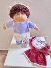 Cabbage Patch Kids Jesmar Spain  Brown Hair Brown  Eyes /2 outfits