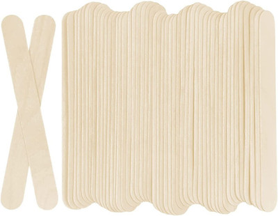 100Pcs Jumbo Wooden Craft Sticks Popsicle Stick 6  Long X 3/4 Wide Treat Ice Pop