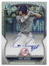 ROC RIGGIO 2023 MLB Bowman Chrome RC AUTO #069/150 CDA-RR NY Yankees