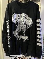 Vtg Necrosexual Deviant Sanguisugabogg Band S to 5XL Longsleeve Shirt SN299