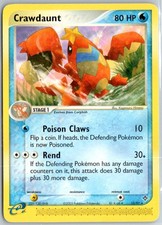 Crawdaunt - 13/97 Rare Dragon 13/97 LP Pokemon TCG on eBay