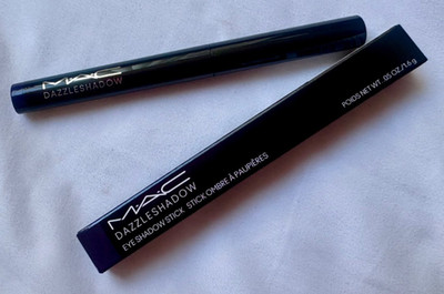 MAC Dazzleshadow Eye Shadow Stick Black Ice 0.05 oz New Box