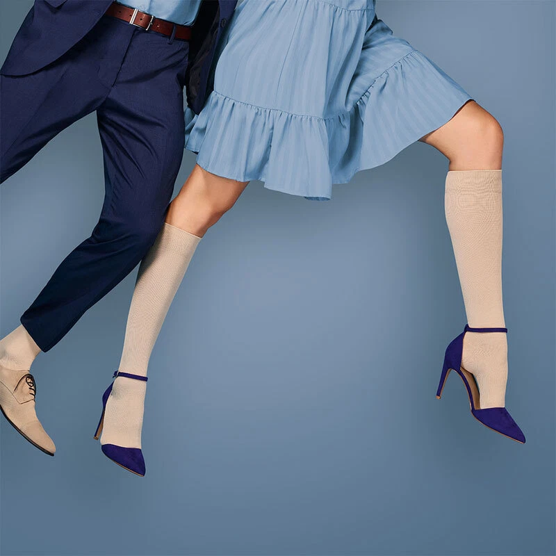 Stützstrümpfe Bauerfeind VenoTrain act microfiber - Bild 2 von 4