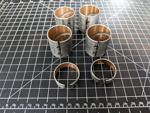 C43897, C33419, C33418 Case Ingersoll Loader Spindle Bushing Upgraded Kit - Picture 7 of 8