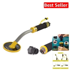 Lightweight Underwater Metal Detector with LED Display for Easy Treasure Hunting