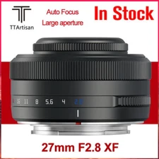 TTArtisan 27mm F2.8 APS-C Auto Focus Lens STM for Fujifilm Fuji X mount Camera 