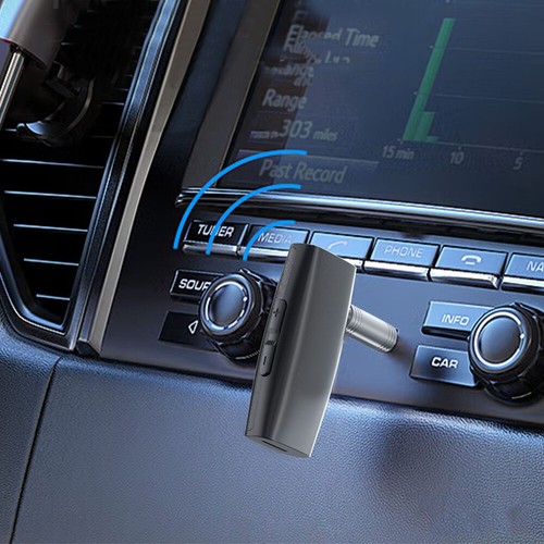 Adaptateur mains libres pour voiture domestique Bluetooth.5.3 audio musique AUX 3,5 mm - Photo 11/12