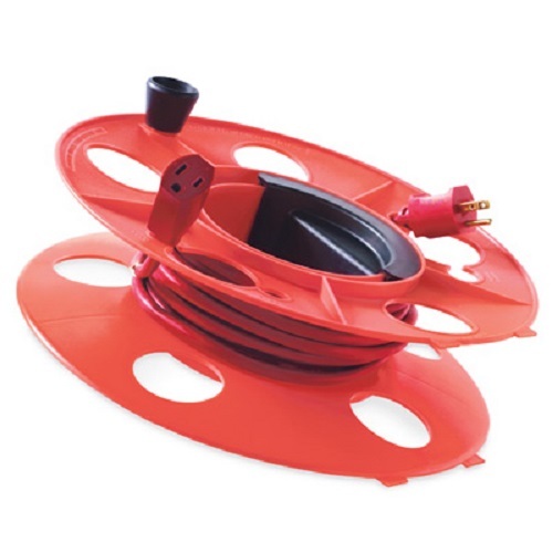 Bayco KW-130 13" Heavy Duty Orange Extension Cord Storage Reels - Pack of 4 - Picture 3 of 6
