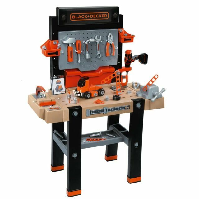 Smoby Black Decker Kids Bricolo Ultimate Diy Childrens Toolbench
