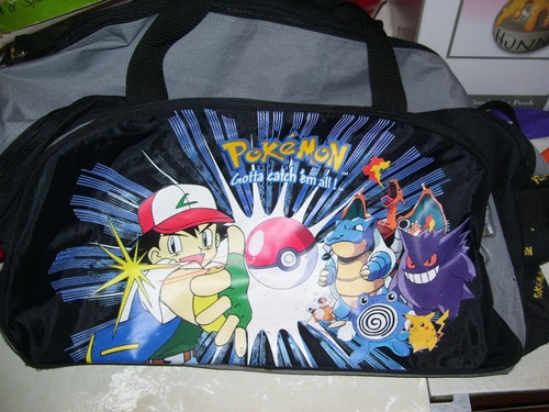 Vintage 1999 Pokemon Duffle Bag 