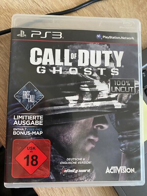 Call Of Duty: Ghosts - Free Fall Edition (Sony PlayStation 3, 2013) limitierte A