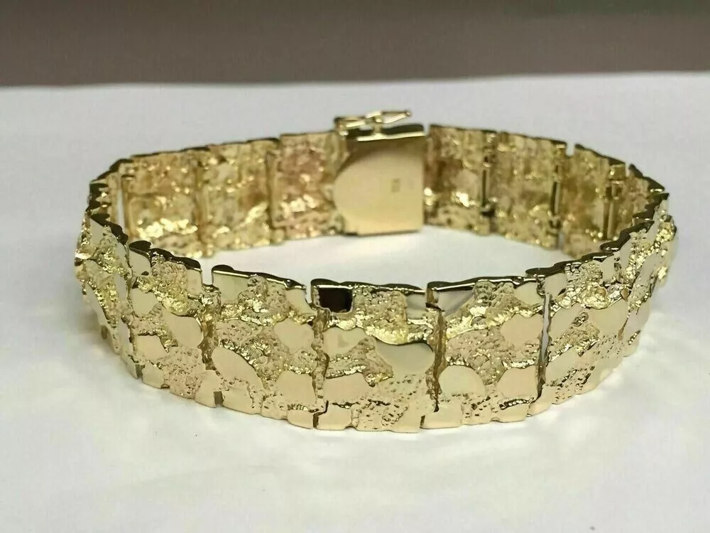 Sold at Auction: Johnny Cash's Personally Owned 14K Nugget Bracelet