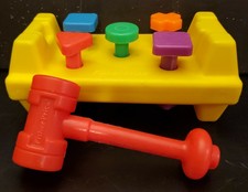 fisher price hammer and pegs