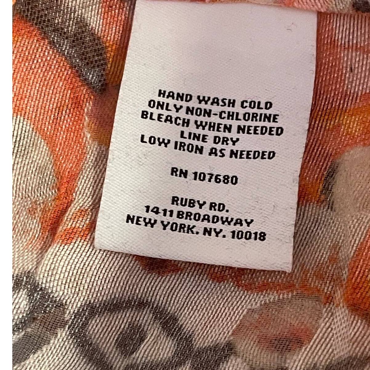 Ruby Rd Womens Button Down Linen Blend Blouse Siz… - image 8