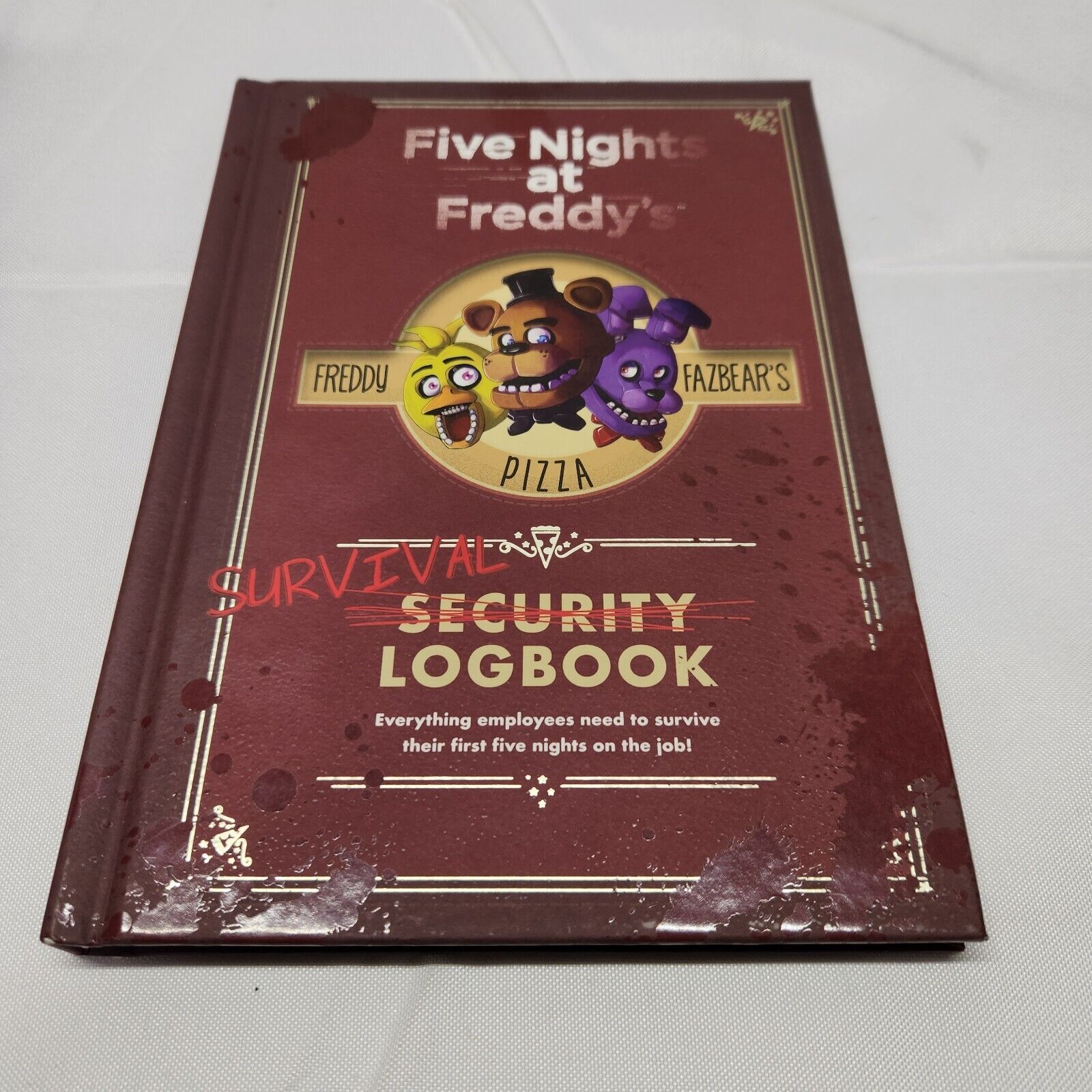  Survival Logbook: An AFK Book (Five Nights at Freddy's):  9781338229301: Cawthon, Scott, Glass House Graphics: Books