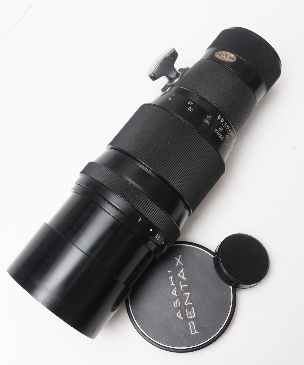 Asahi Pentax Takumar 300mm f/4 Telephoto Lens for M42 DECLICKED