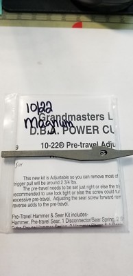 Power Custom for Ruger 10/22 Magnum WMR Firing Pin Tool Steel 
