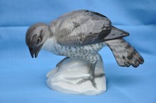 Porzellan-Figuren/ Tierfiguren/ Falken/ Rörstrand Porzellan- Figur Falke