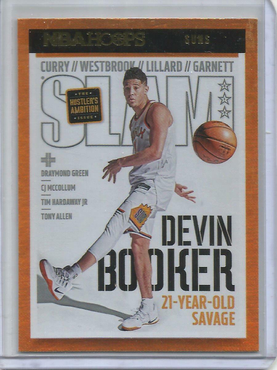 Devin Booker 21/22 Panini NBA Hoops SLAM Gold Holo-Foil