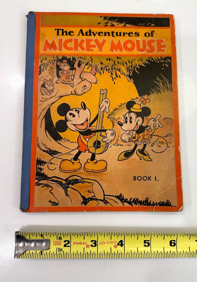 Adventures of Mickey Mouse Book 1 1931 Walt Disney Book Platinum