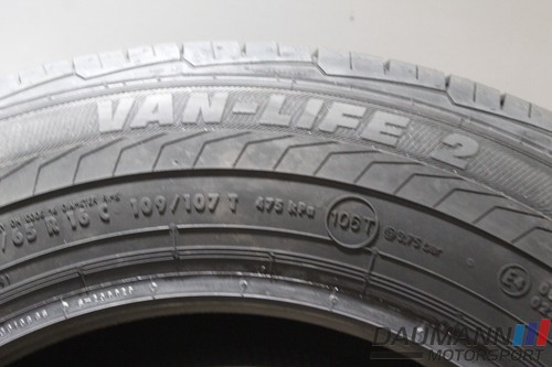 4x SOMMERREIFEN + Semperit Van-Life 2 + 215/65 R16 109 107 T + Reifen Sommer NEU - Bild 5 von 7
