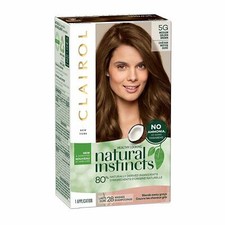 New Natural Instincts Clairol Non-Permanent Hair Color - 5G Medium Golden Brown