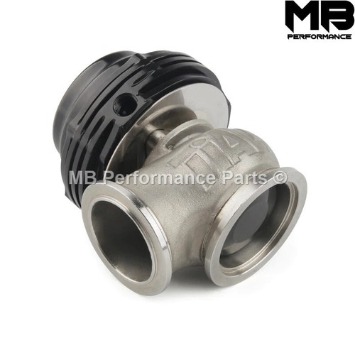 Black Tial MVS Style 38mm V-Band External Wastegate Boost Turbo - Picture 5 of 14