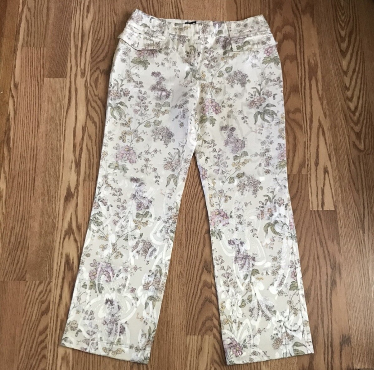 Vintage Dolce & Gabbana Floral Pants Size 30 | eBay