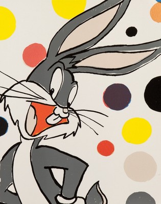 HEINER MEYER - superheroes - bugs bunny - comic - graphic edition Kunstverein Ulm
