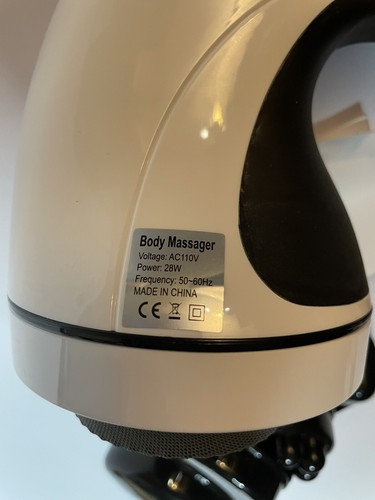 PL-603 Body Massager Black Vibration Massage All Over Body - Picture 3 of 5