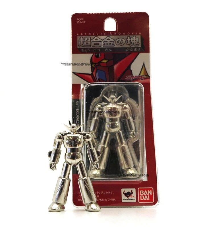 ABSOLUTE CHOGOKIN - Dynamic Series - Getter Dragon Die-Cast Figure Bandai - Immagine 3 di 3