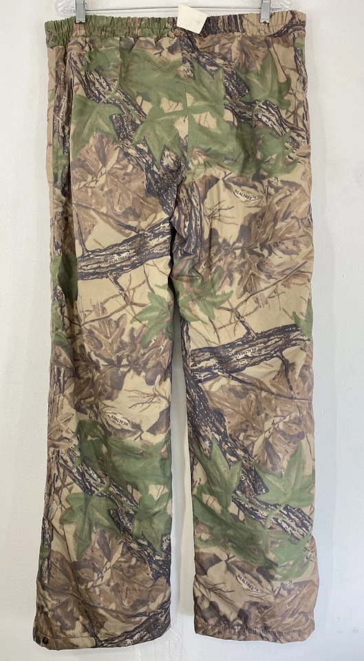 Vtg Walls Real Tree Camo Water Proof Pants Medium Reg Hunting Outdoors NWT - Image 3 of 4