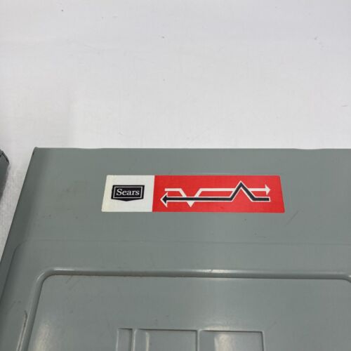 Vintage Sears Panel Box w/ 30 Amp Breaker 77007-01 Dryer Sub-Panel - Picture 7 of 19