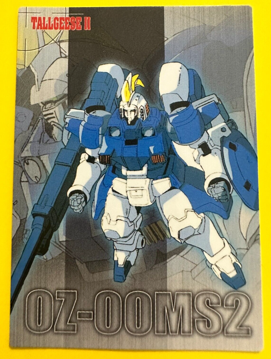 CARDDASS MASTERS Tallgeese II Gundam card OZ-00MS2 BANDAI Made in
